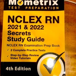 NCLEX prep books never used